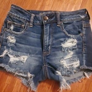 American eagle shortie size 2